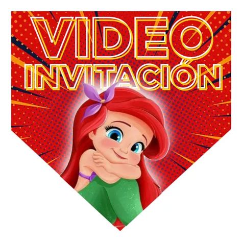 Video Invitación La Sirenita La Mejor Por Escándalo