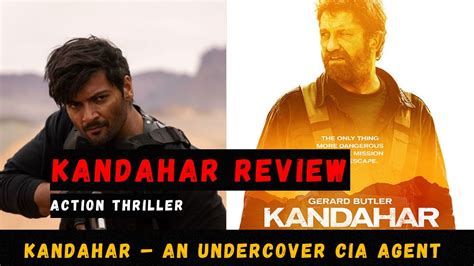 Kandahar Review Kandahar Movie Review An Undercover CIA Agent