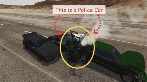 BeamNG Drive Crazy Police Chases 17 Beamng Drive Crashes | Police, Police cars, Driving