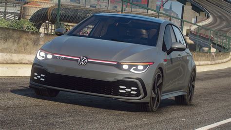 Volkswagen Golf 8 Gti Add On Unlocked 10 Gta 5 Mod