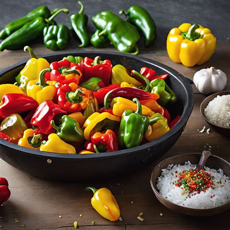 Spicy Bell Pepper Stir Fry Recipe Cookaifood