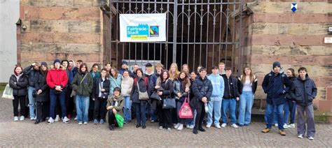 Otto Hahn Gymnasium Landau Besuch Aus Kroatien Gegenbesuch In