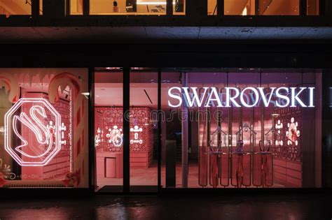 Swarovski Store In Zurich Editorial Image Image Of Switzerland