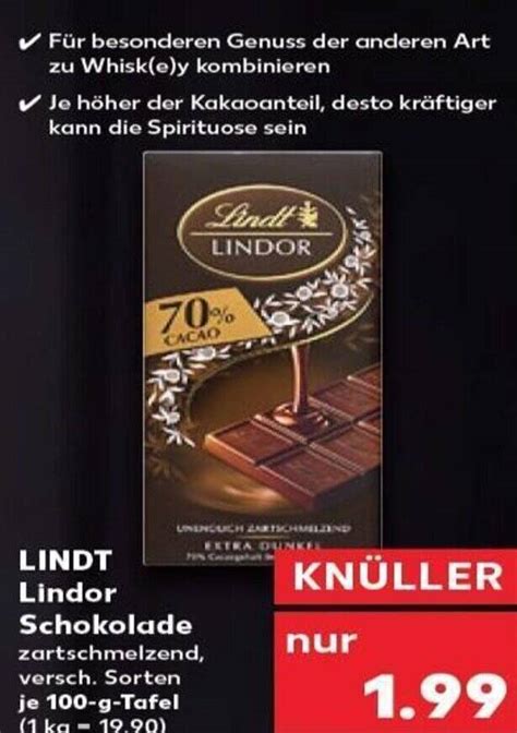 Lindt Lindor Schokolade Tilbud Hos Kaufland