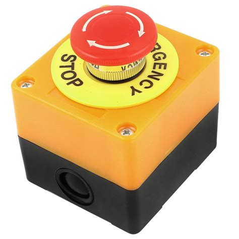 Emergency Stop Switch With Cover