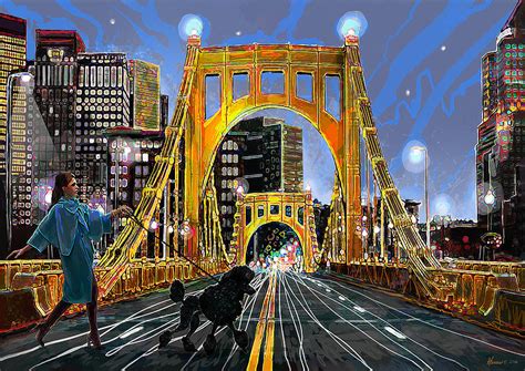 Pittsburgh Chic Digital Art By Frank Harris