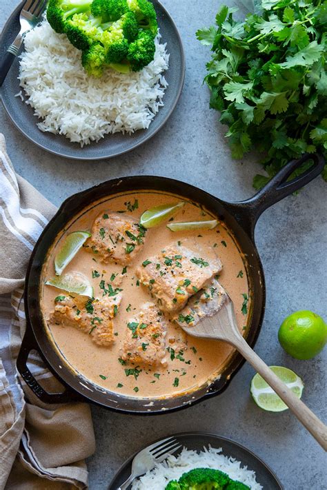 Thai Coconut Curry Salmon