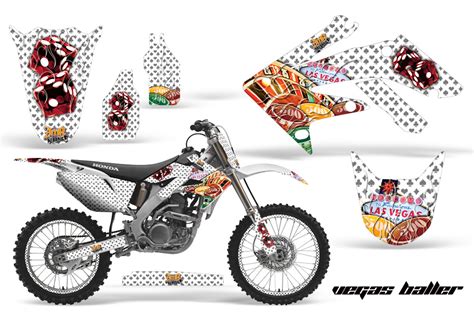 Honda CRF250R Graphic Kits 2004-2012 - Honda MX Decals and Stickers for ...