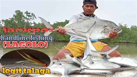 Jackpot Gamit Ang Legit Na Pain Handline Fishing Lagolo Youtube