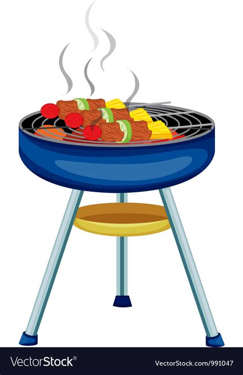 Bbq Grill Royalty Free Vector Image Vectorstock