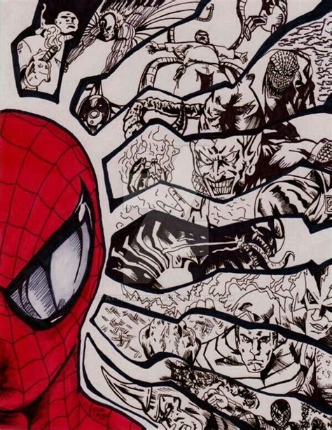 Pin By Amaiya Kay On Sketch Book In Marvel Spiderman Art