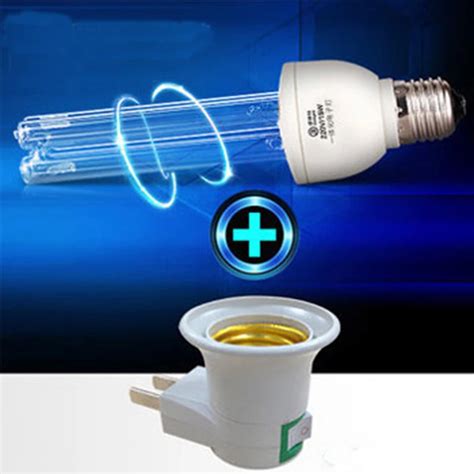 Household disinfection UV lamp, ultraviolet disinfection lamp, with E27 ...