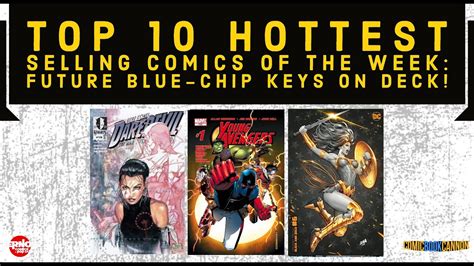 Top Hottest Selling Comics Of The Week Future Blue Chip Keys On