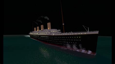 Roblox Titanic Iceberg Right Ahead Ost Youtube