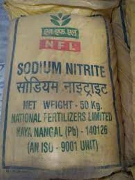 Sodium Nitrite Powder 98 50 Kg Bag At Rs 80 Kg In Ghaziabad ID