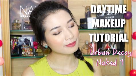 TUTORIAL Trang Điểm Ban Ngày Cùng Urban Decay Naked 1 Pretty Much