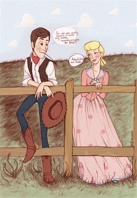 Cmon And Love Me By Katyromance On Deviantart Woody Bopeep Toy Story