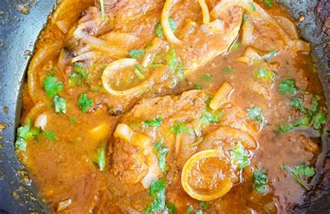 Chuletas De Puerco En Salsa Pork Chops Braised In A Fresh Tomato Salsa