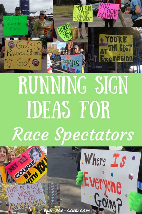 Funny Encouraging Marathon Poster Ideas