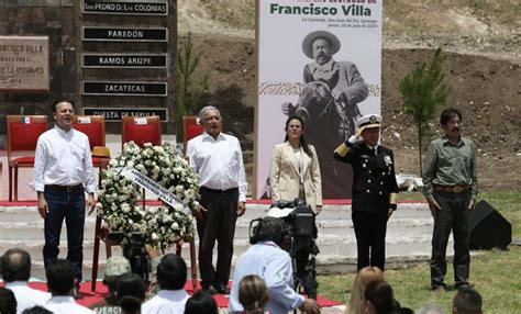 Amlo Encabeza Aniversario Luctuoso De Francisco Villa En La Coyotada