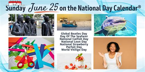 June National Leon Day World Vitiligo Day Day Of The