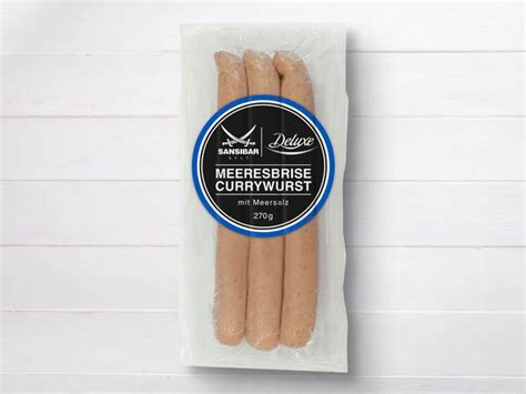 Sansibar Deluxe Meeresbrise Currywurst G Von Lidl Ansehen