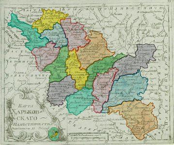 Map Of Vologda Namestnichestvo 1792 Small Atlas Creazilla