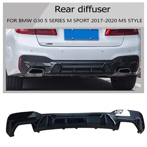 G30 Rear Diffuser M5 Style Spoiler For Bmw G30 G38 Spoiler 5 Series