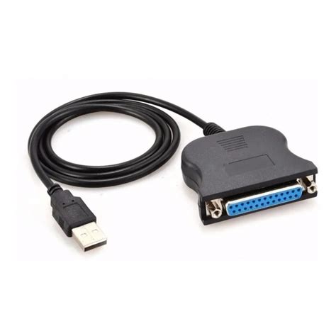 Cable De Impresora USB A Puerto Paralelo DB25 Cables