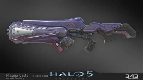 Andrew Bradbury Artstation Halo 5 Plasma Caster