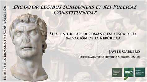 Sila Un Dictador Romano En Busca De La Salvaci N De La Rep Blica Youtube