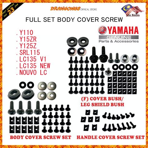 Body Cover Set Screw Lc Y Y Y Zr Srl Y Z Lc Ne Nouvo