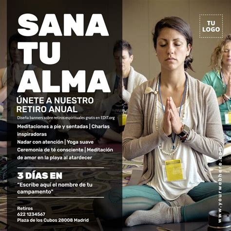 Dise A Un Flyer De Retiro Espiritual Con Plantillas Online