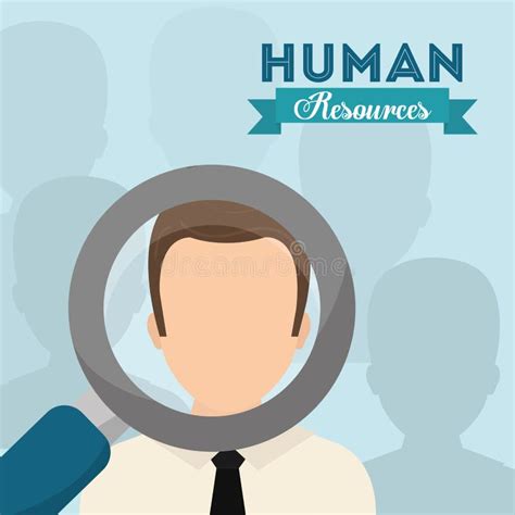 Human resources design stock vector. Illustration of employment - 64582464