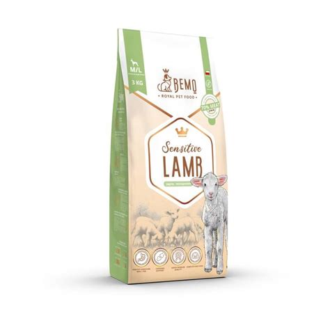 BEMO Sensitive Lamb JAGNIĘCINA hipoalergiczna sucha karma premium dla