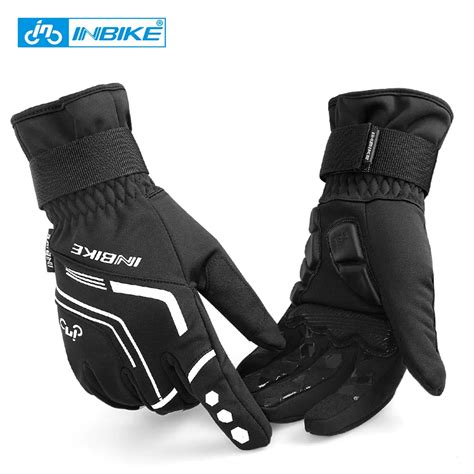 Inbike 2017 Winter Cycling Gloves Gel Padded Thermal Full Finger Bike