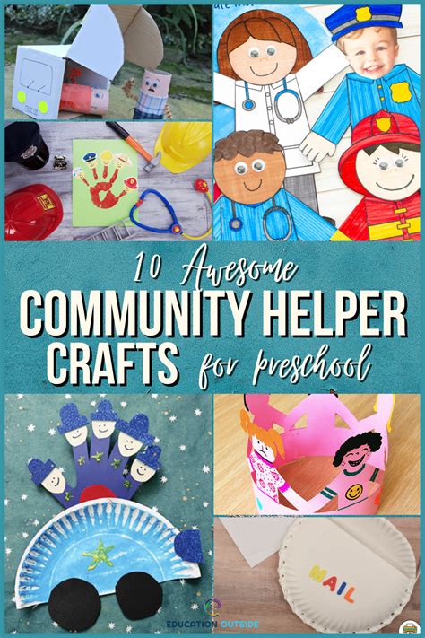 10 awesome community helpers preschool crafts – Artofit