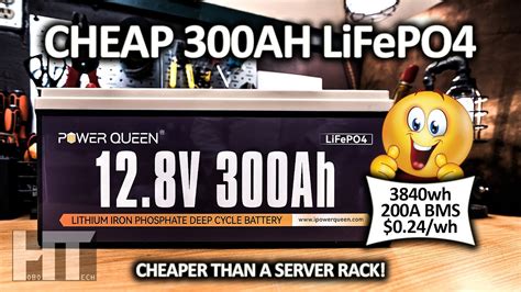 Power Queen V Ah Lifepo A Bms Lithium Battery Review Youtube