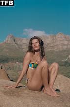 Lois Schindeler Sexy Poses Topless Showcasing Her Nude Tits In A Photoshoot AZNude