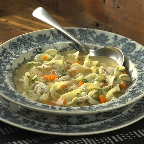 Chicken Noodle Soup With Dill Recipe Eatingwell