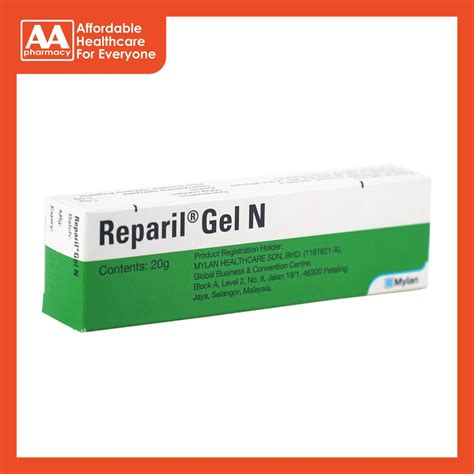 Reparil Gel N G Anti Swelling Pain Relieving Shopee Malaysia