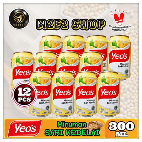 Jual Yeos Minuman Berperisa Sari Kedelai Kaleng Soya Bean Flavoured