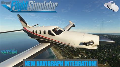 Msfs Tbm In Vr Vatsim Live New Navigraph Simbrief Integration