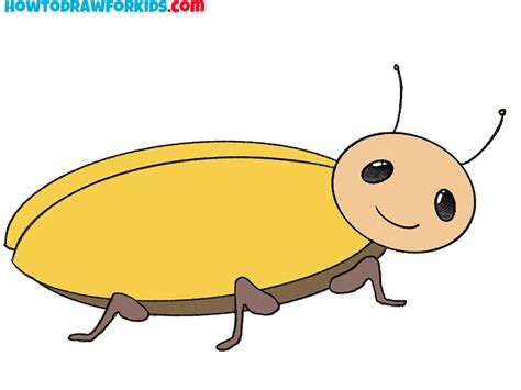 How To Draw An Insect Easy Drawing Tutorial For Kids