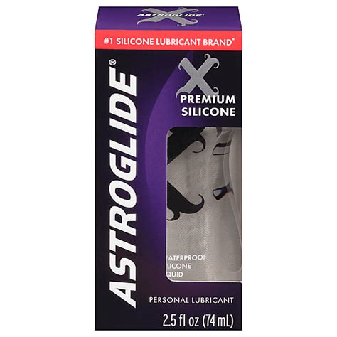 Astroglide Personal Lubricant Premium Silicone 2 5 Fl Oz Feminine