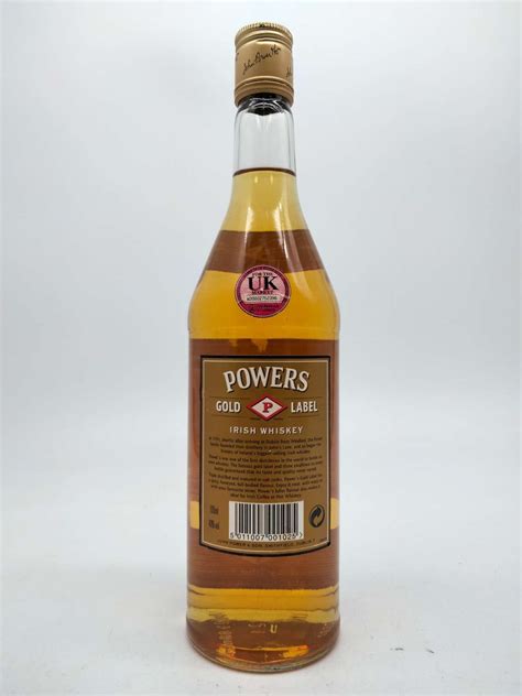 Powers Gold Label Irish Whiskey Old Packaging Whiskey Bidders