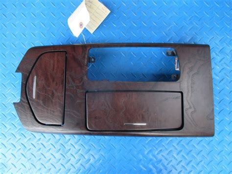 Sale Oem Factory Maserati Ghibli Center Console Dark Brown Ash Aged Wood Trim 5479 Alpine