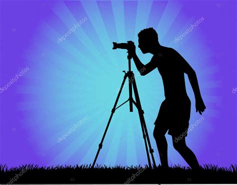 Photographer Vector Illustration — Stock Vector © Pablonis 6936705