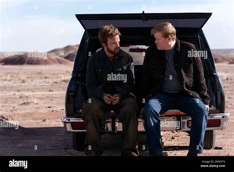 Aaron Paul And Jesse Plemons In Camino El A Breaking Bad Movie