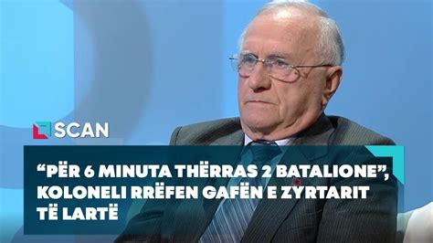 Për 6 minuta thërras 2 batalione koloneli rrëfen gafën e zyrtarit të